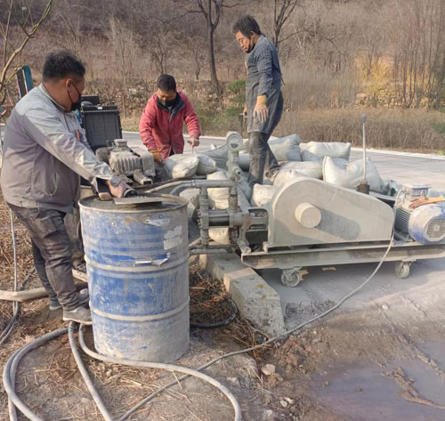 大理路面下沉注浆